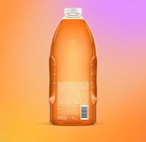 squirt + mop hardwood floor cleaner refill – almond. 68 fl oz