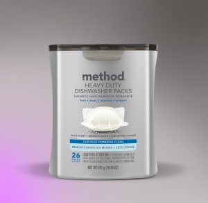 heavy duty dishwasher packs – free + clear. 26 ct