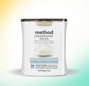 dishwasher packs – free + clear. 30 ct