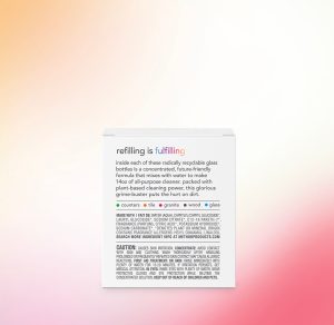 all-purpose cleaner: 2-pack concentrated refill – pink grapefruit. 2 fl oz