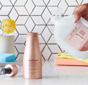 foaming hand wash refill – vanilla + raspberry. 28 fl oz